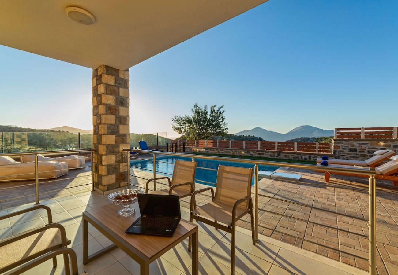 Villa in Rethymno - Villa Disi – mit privatem Pool