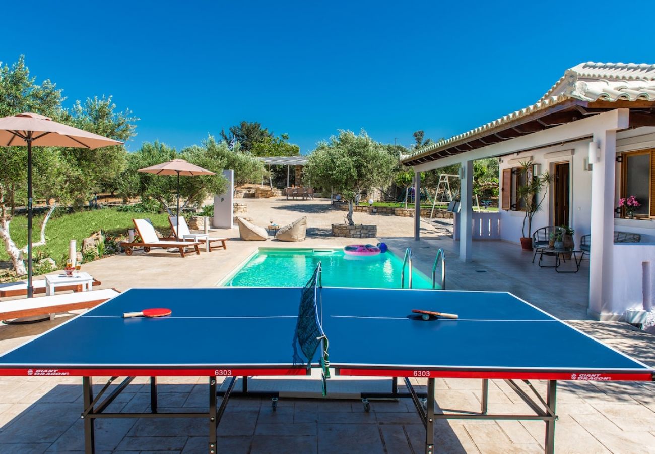 Villa in Rethymno - Villa Avra ​​– mit privatem Pool