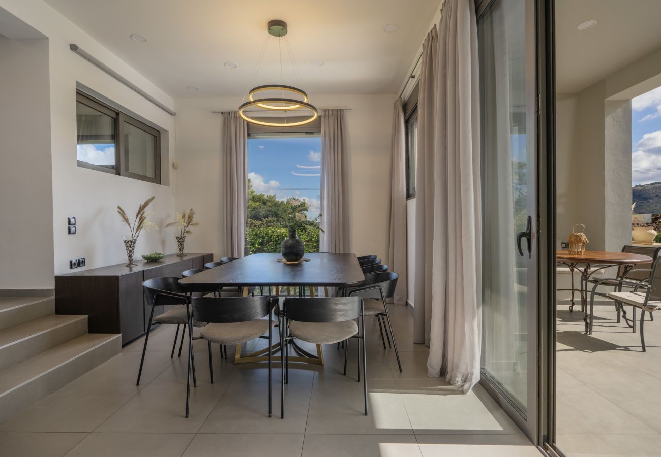 Villa in Tria Monastiria - Villa Sfedami - Pool with Children Safety Fence