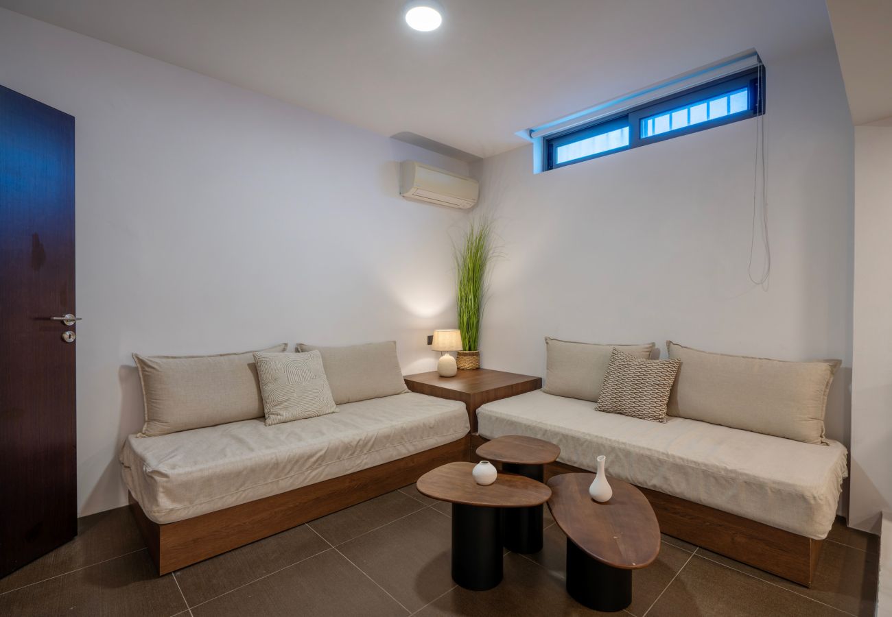 Villa in Tria Monastiria - Villa Sfedami - Pool with Children Safety Fence