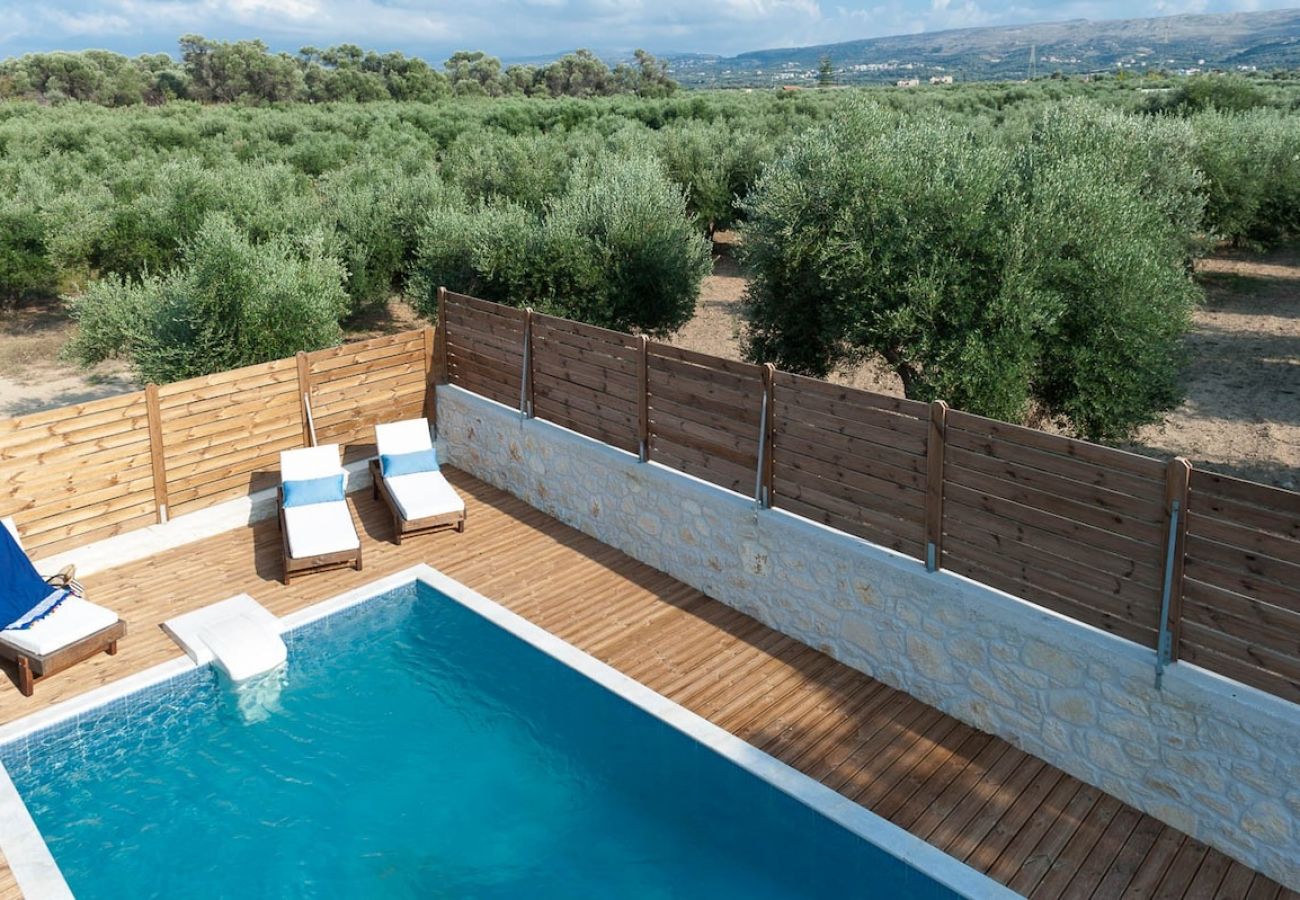 Villa in Rethymno - Villa Vera – mit privatem beheiztem Pool und Whirlpool