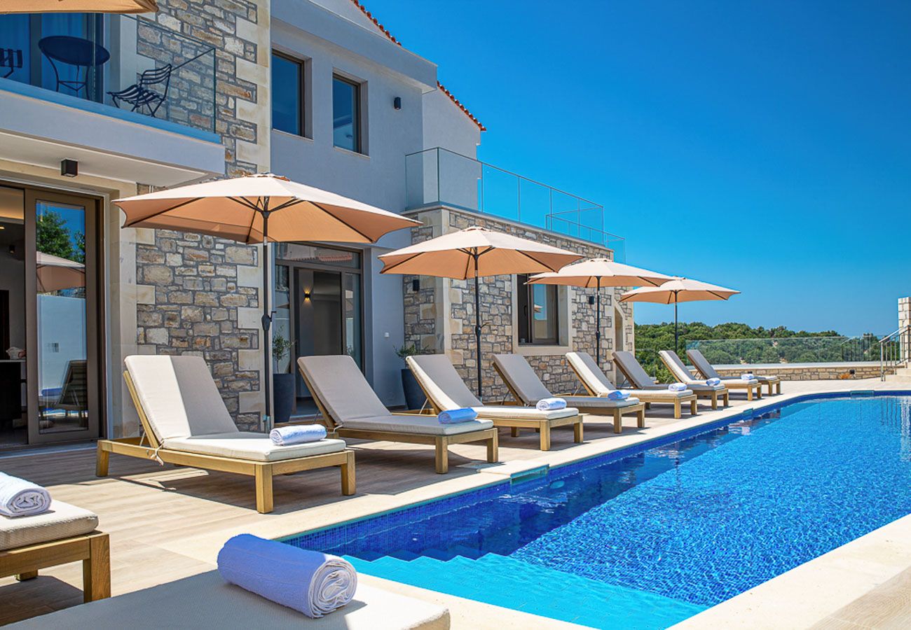 Villa in Eleftherna - GRAND RESORT VILLA – Mit privatem Pool