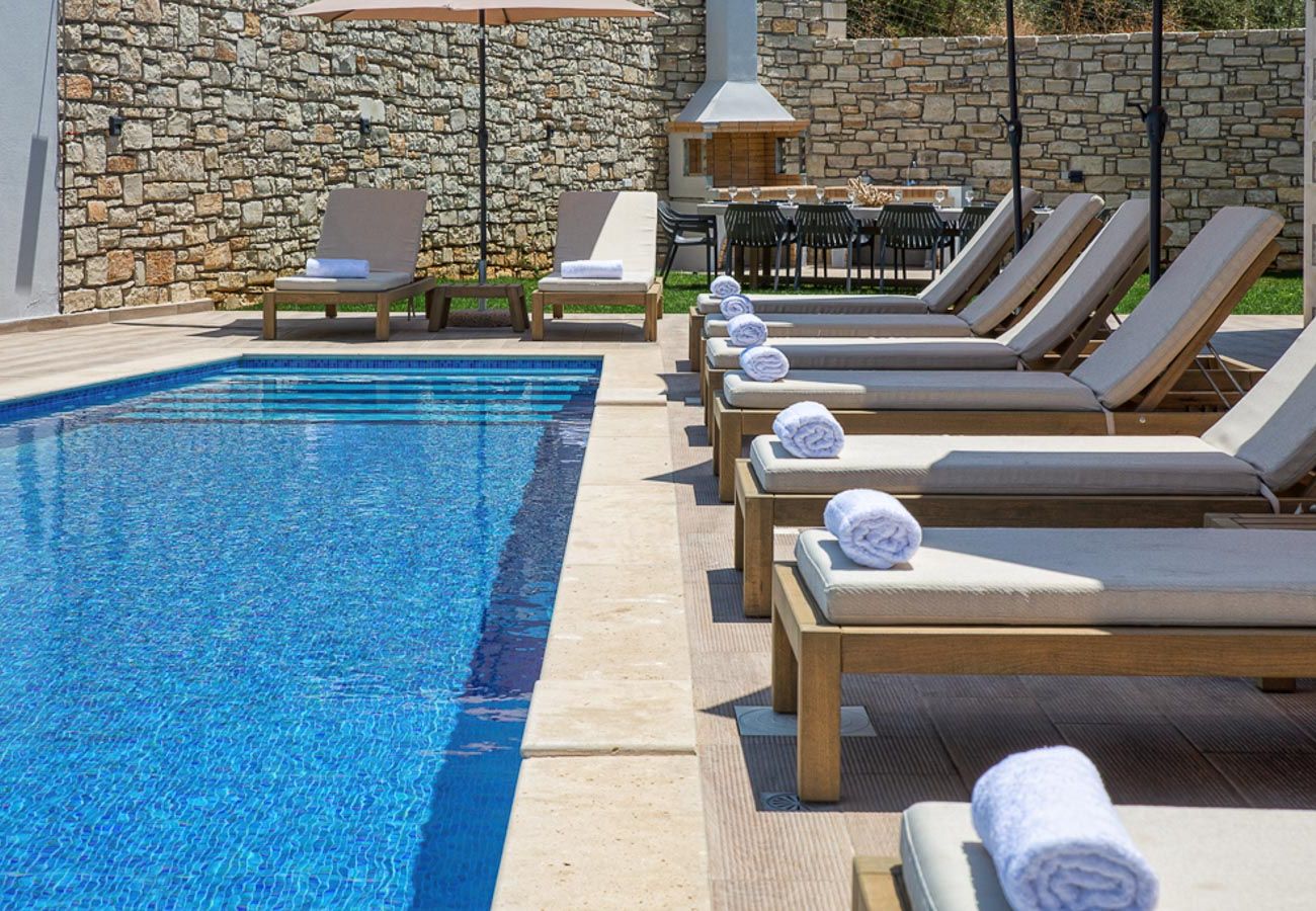 Villa in Eleftherna - GRAND RESORT VILLA – Mit privatem Pool