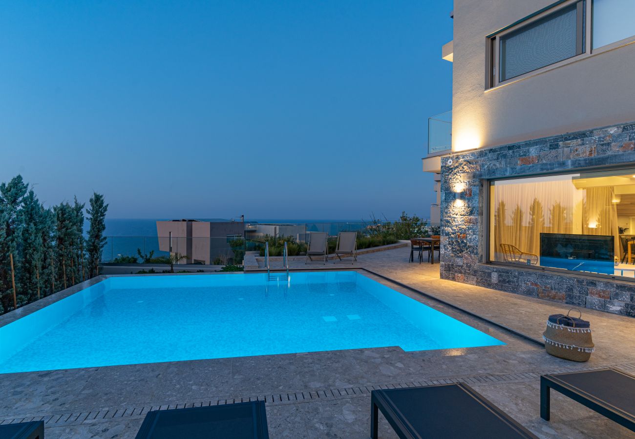 Villa in Atsipopoulo -  Luxusvilla AQUA mit 2 privaten Pools