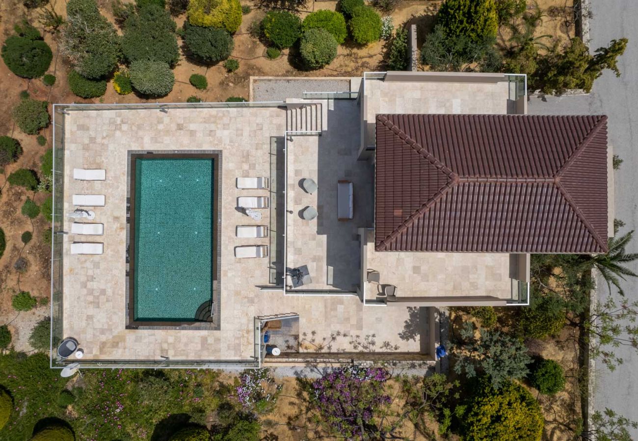 Villa in Stavros - Luxuriöse Villa Atlantic – mit privatem Pool