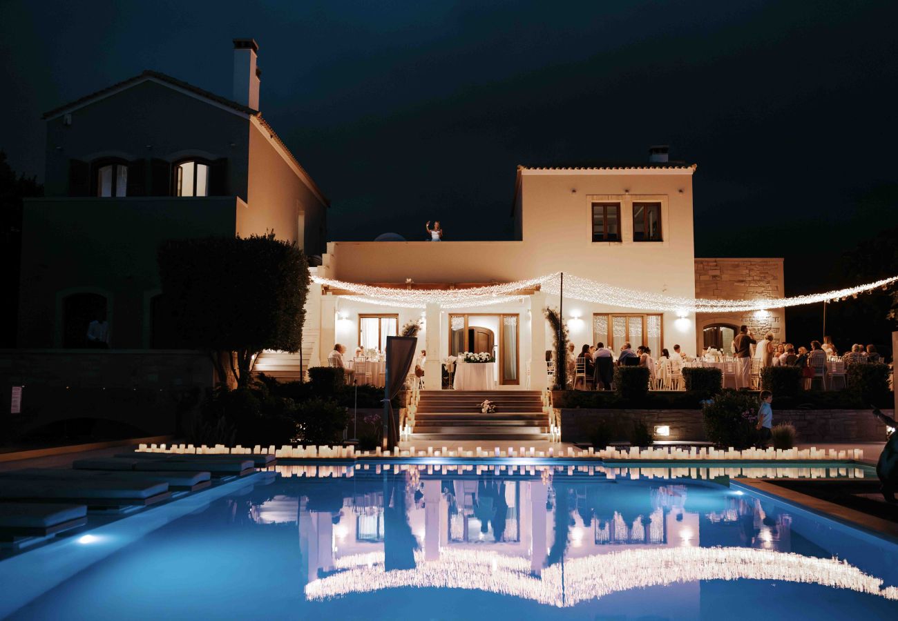 Villa in Atsipopoulo - Luxuriöse Villa Liandri – 600 m² großes Resort
