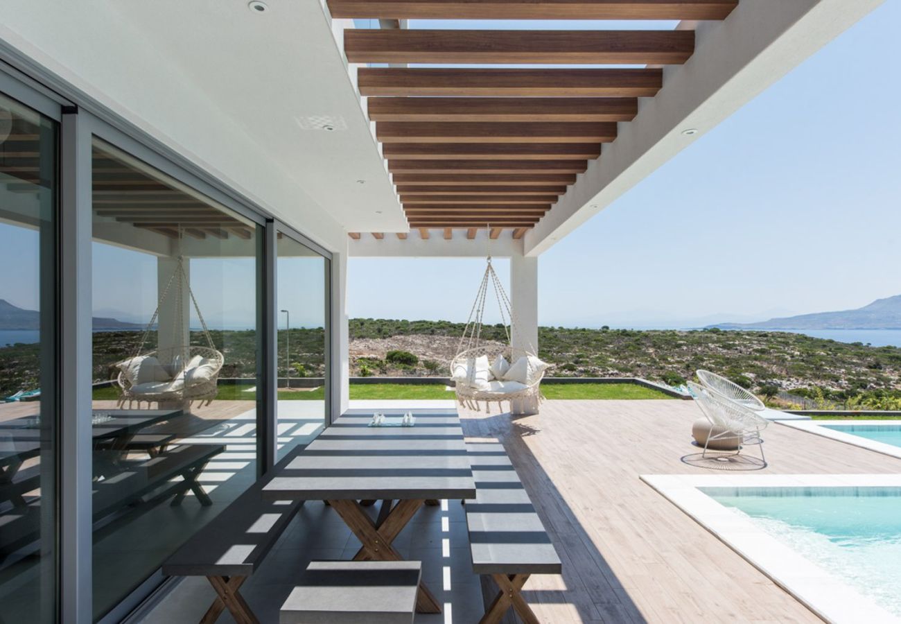 Villa in Chania - Luxuriöse Villa Alas – mit privatem Pool