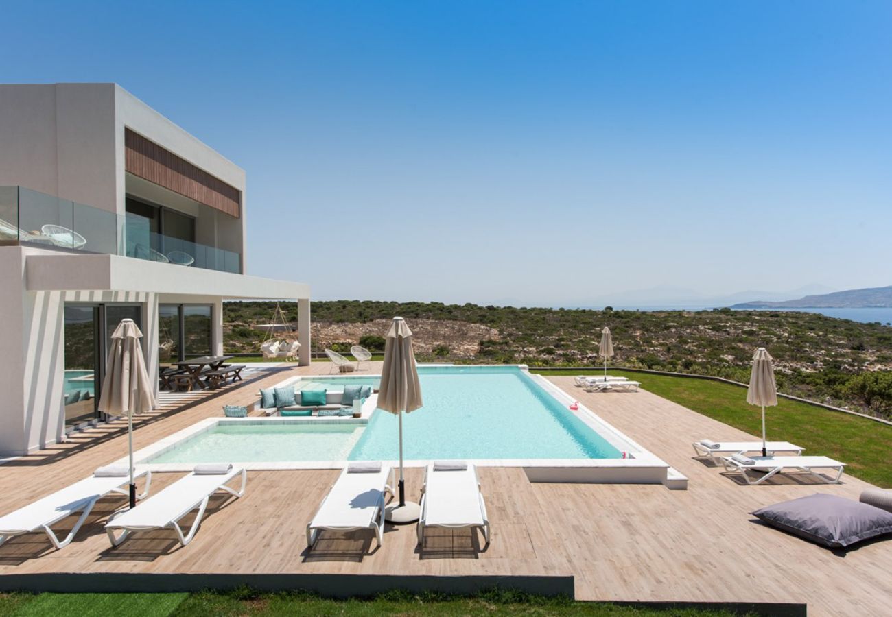 Villa in Chania - Luxuriöse Villa Alas – mit privatem Pool