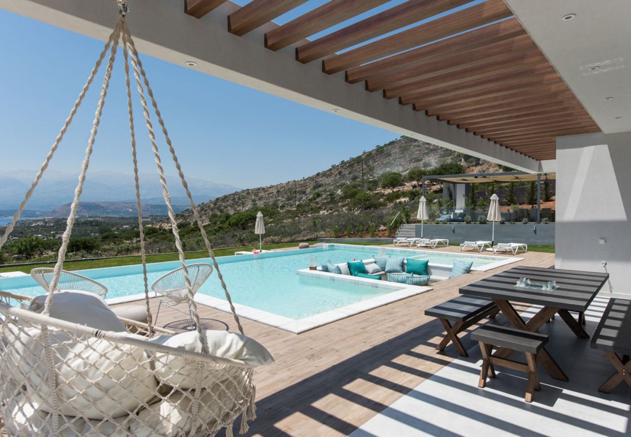 Villa in Chania - Luxuriöse Villa Alas – mit privatem Pool