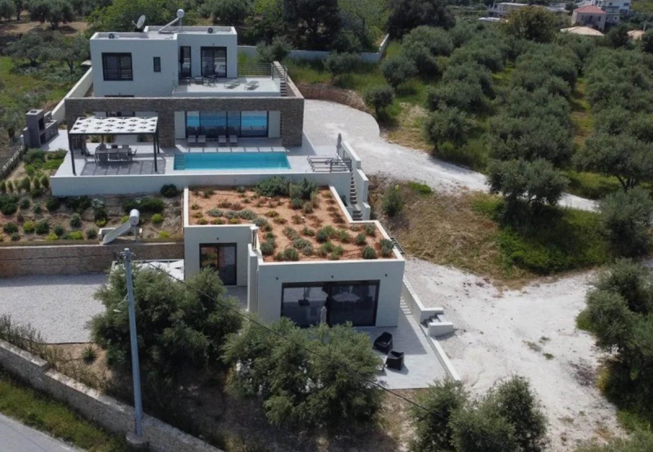 Villa in Chania - Luxuriöse Villa PHI – mit privatem Pool