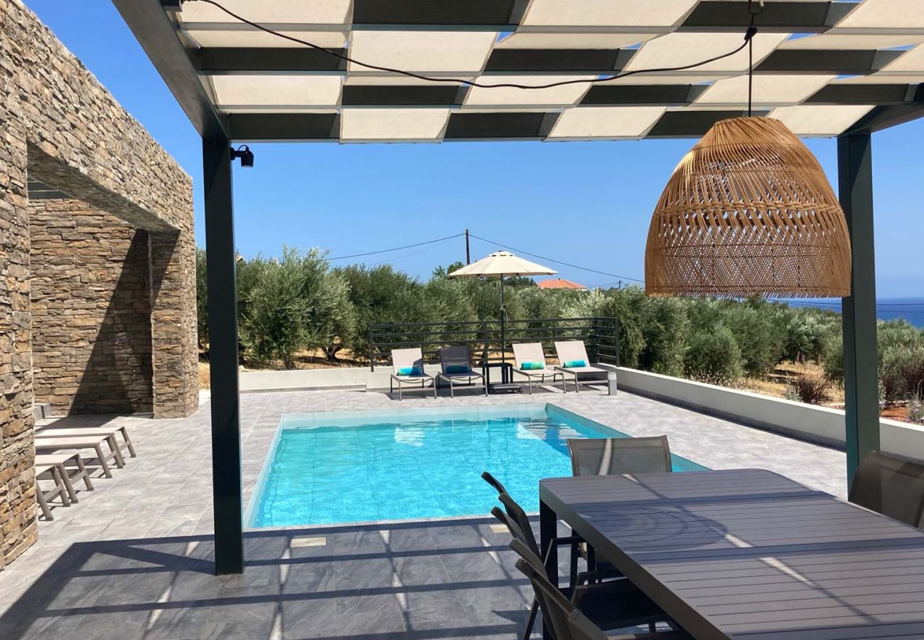 Villa in Chania - Luxuriöse Villa PHI – mit privatem Pool