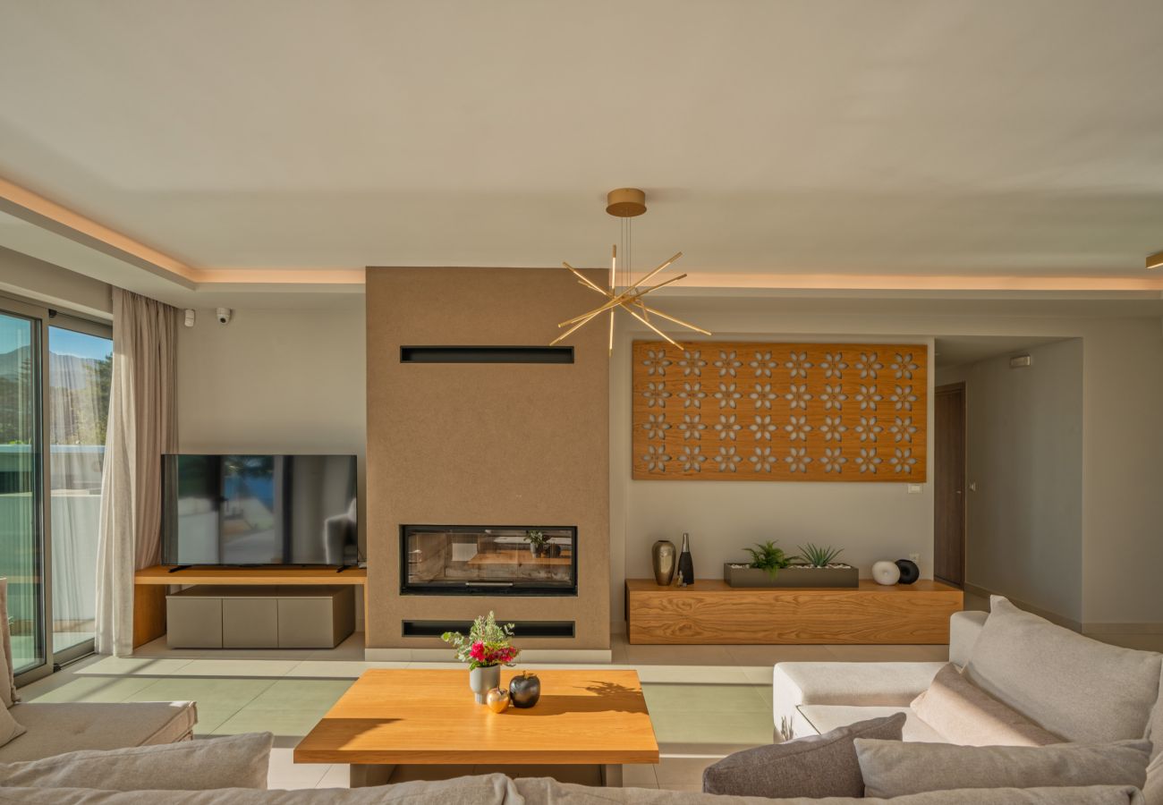 Villa in Tria Monastiria - Luxury Zakkallin Villa - With Amazing View