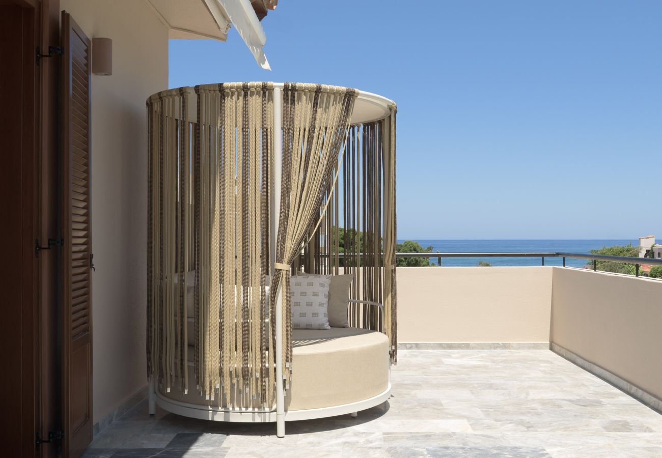 Villa in Pigianos Kamposm - Villa Ikos - mit privatem Pool