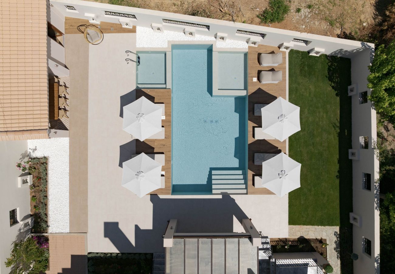 Villa in Pigianos Kamposm - Villa Ikos - mit privatem Pool