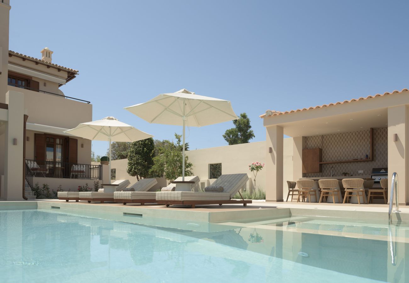 Villa in Pigianos Kamposm - Villa Ikos - mit privatem Pool