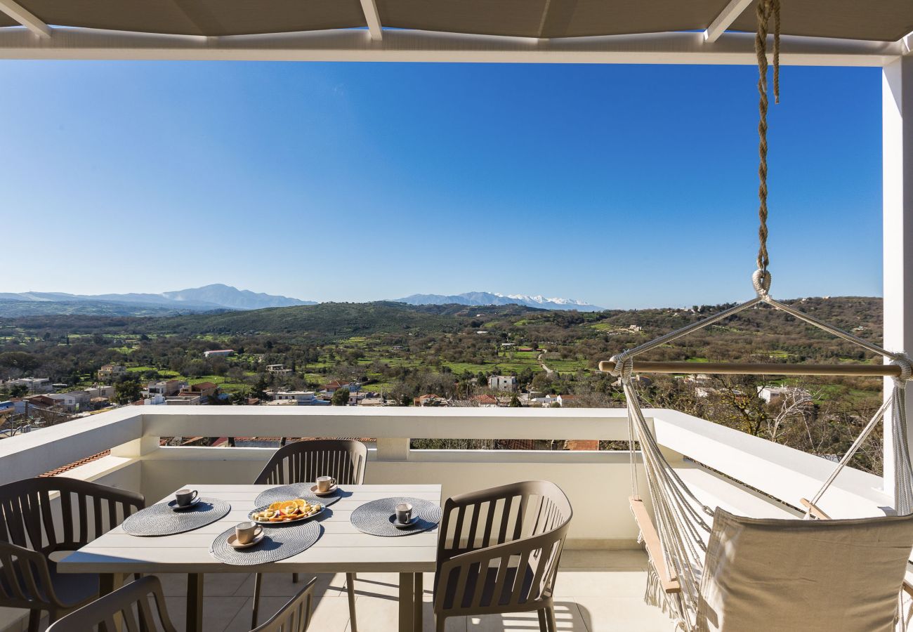 Villa in Armeni - Three Moirai Villa – mit 2 beheizten Pools