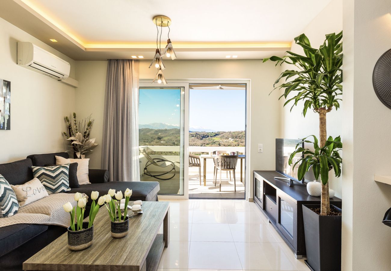 Villa in Armeni - Three Moirai Villa – mit 2 beheizten Pools