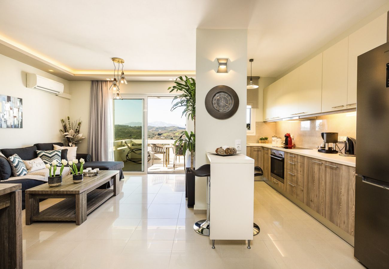 Villa in Armeni - Three Moirai Villa – mit 2 beheizten Pools