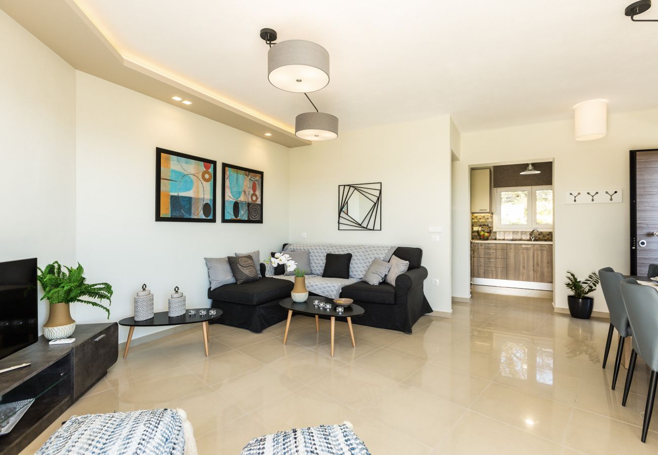Villa in Armeni - Three Moirai Villa – mit 2 beheizten Pools