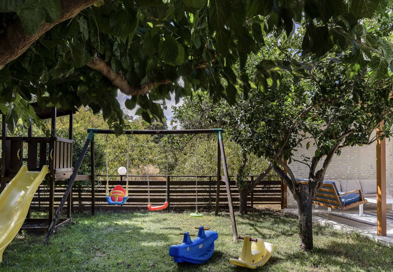 Villa in Xiron Chorion - Maratho Villa – mit privatem Pool