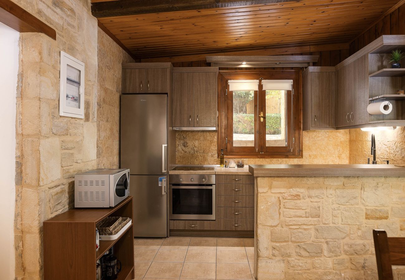 Villa in Xiron Chorion - Maratho Villa – mit privatem Pool