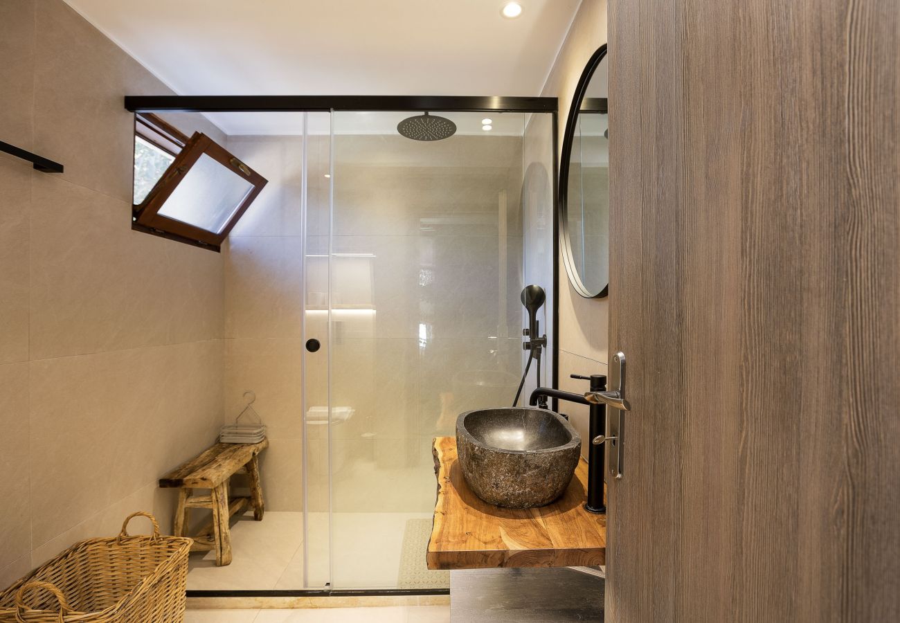 Villa in Xiron Chorion - Maratho Villa – mit privatem Pool