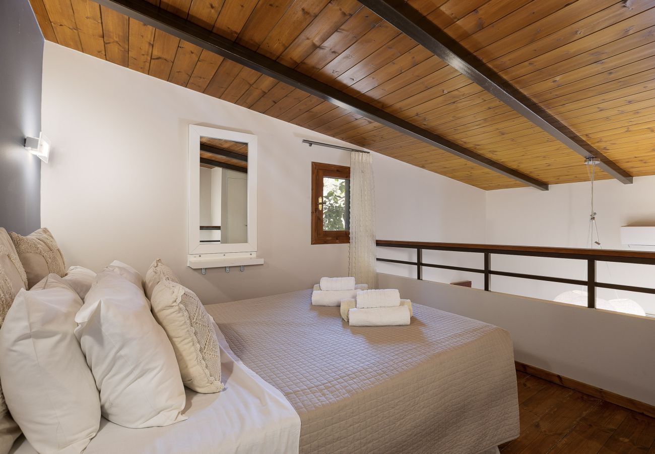 Villa in Xiron Chorion - Maratho Villa – mit privatem Pool