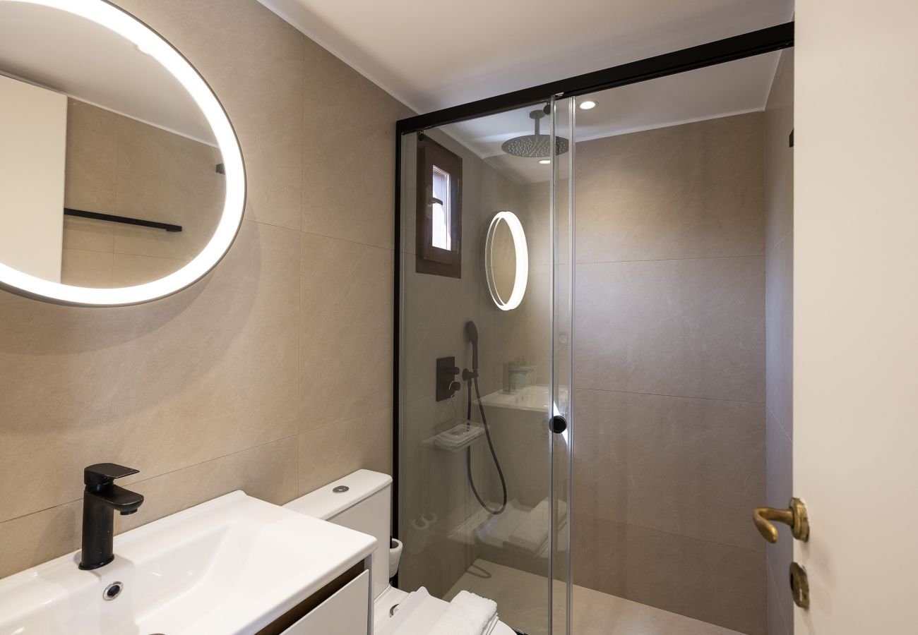 Villa in Xiron Chorion - Maratho Villa – mit privatem Pool