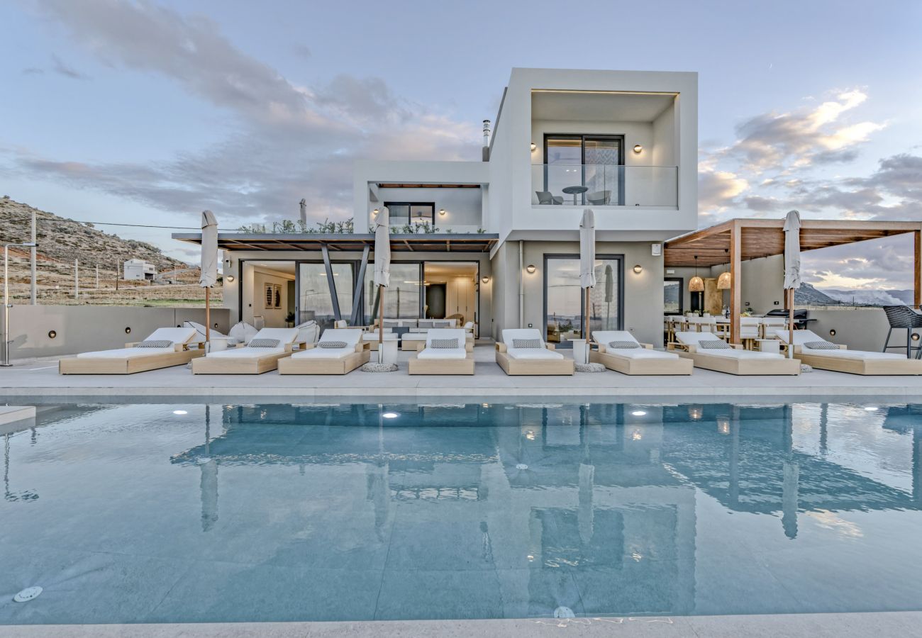 Villa in Rethymno - Villa Luxury Heaven - With Heated Pool