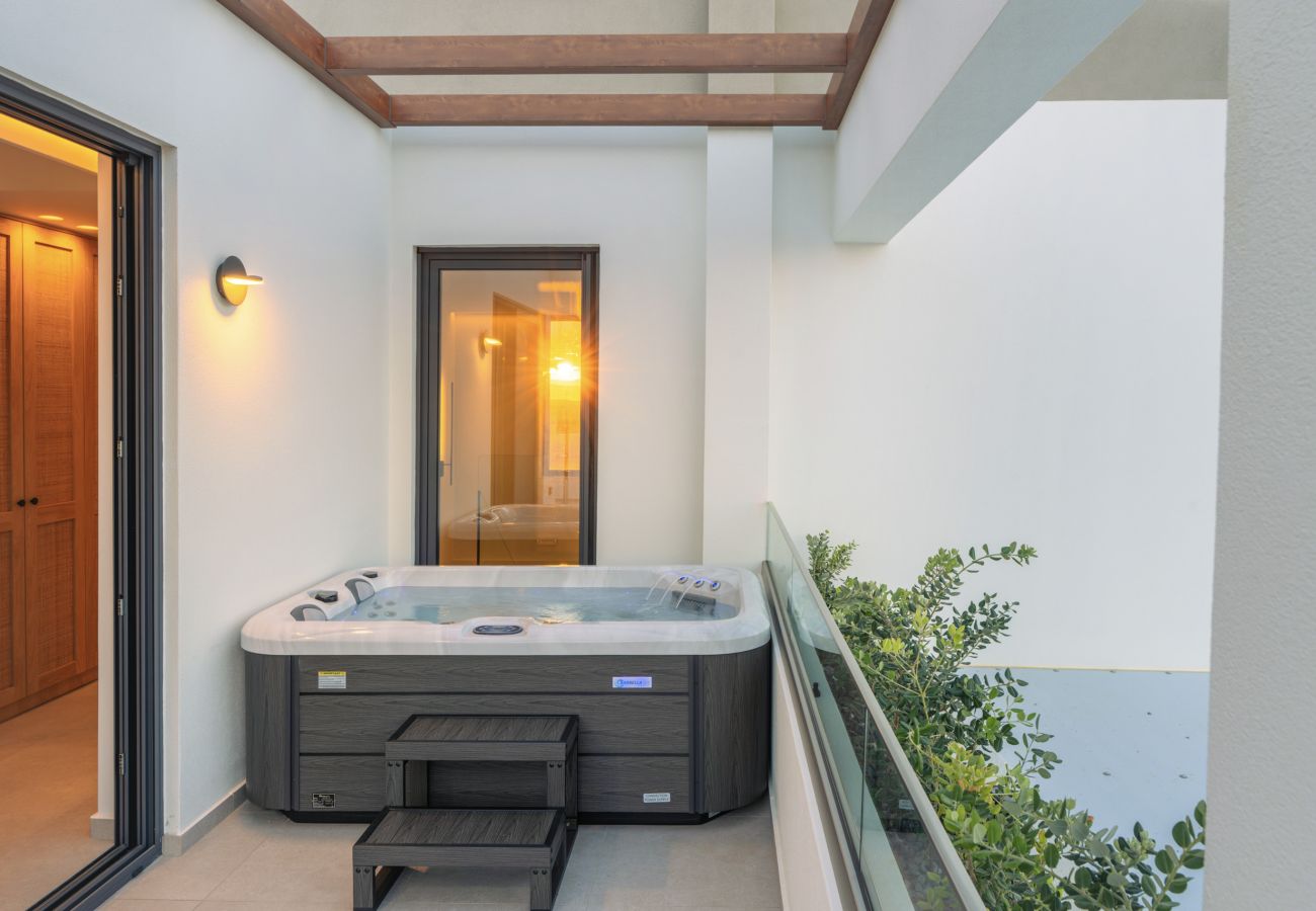 Villa in Rethymno - Villa Luxury Heaven - With Heated Pool