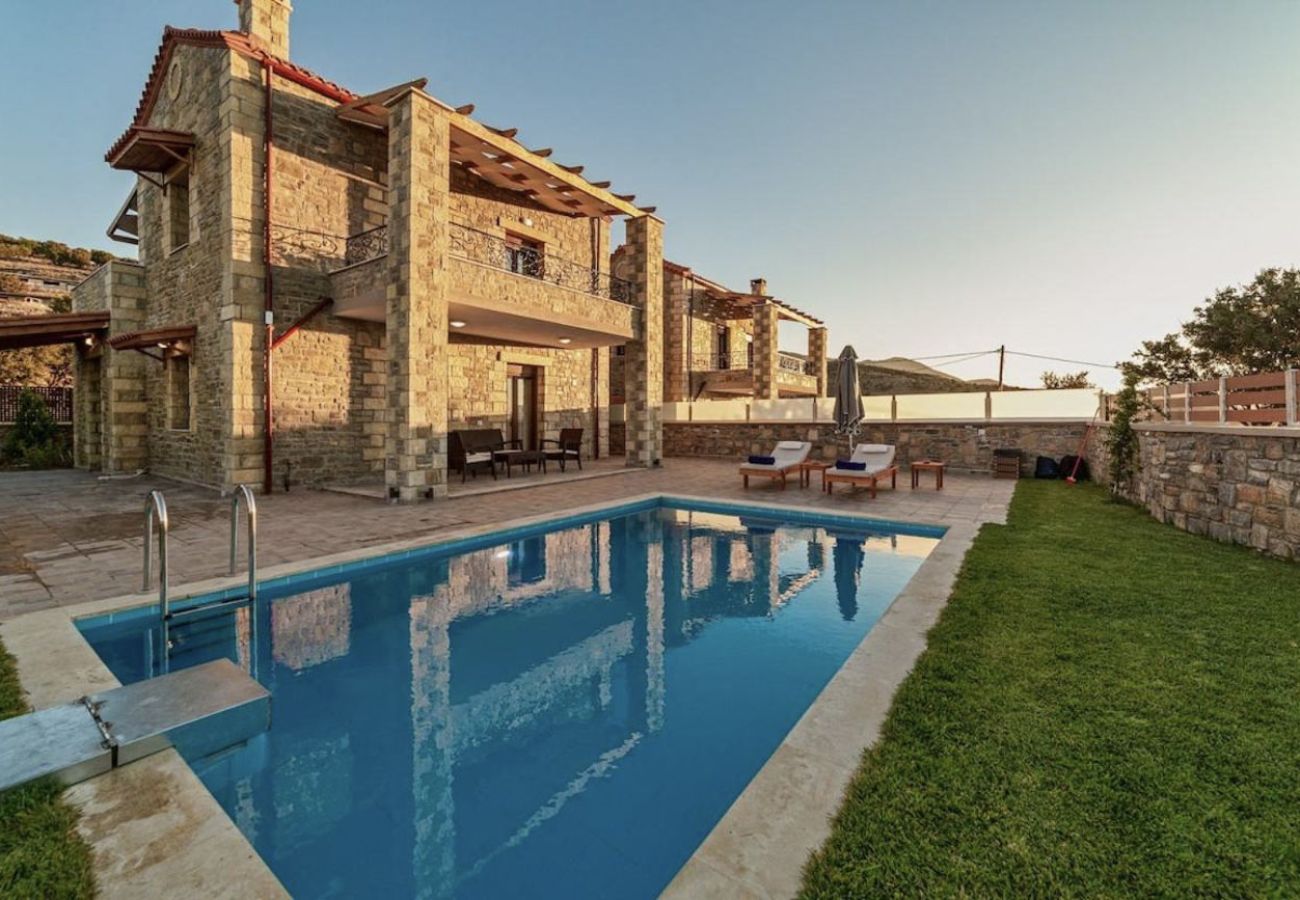 Villa in Zoniana - Asfedamos Villen – mit 2 privaten Pools