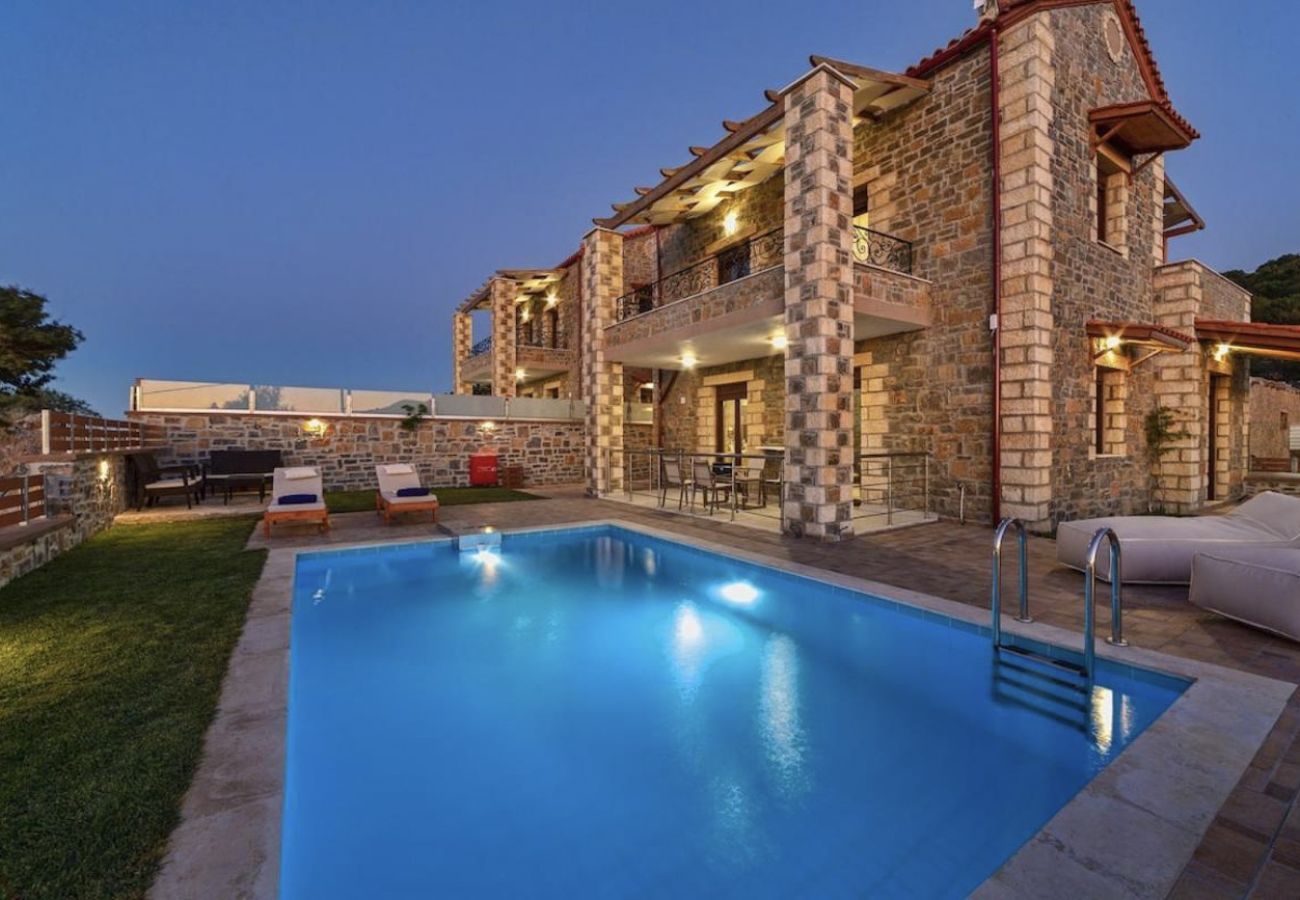 Villa in Zoniana - Asfedamos Villen – mit 2 privaten Pools
