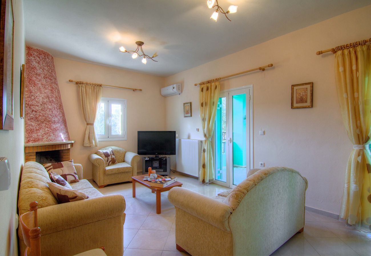 Villa in Perama -  Blaue Villen – mit 2 privaten Pools