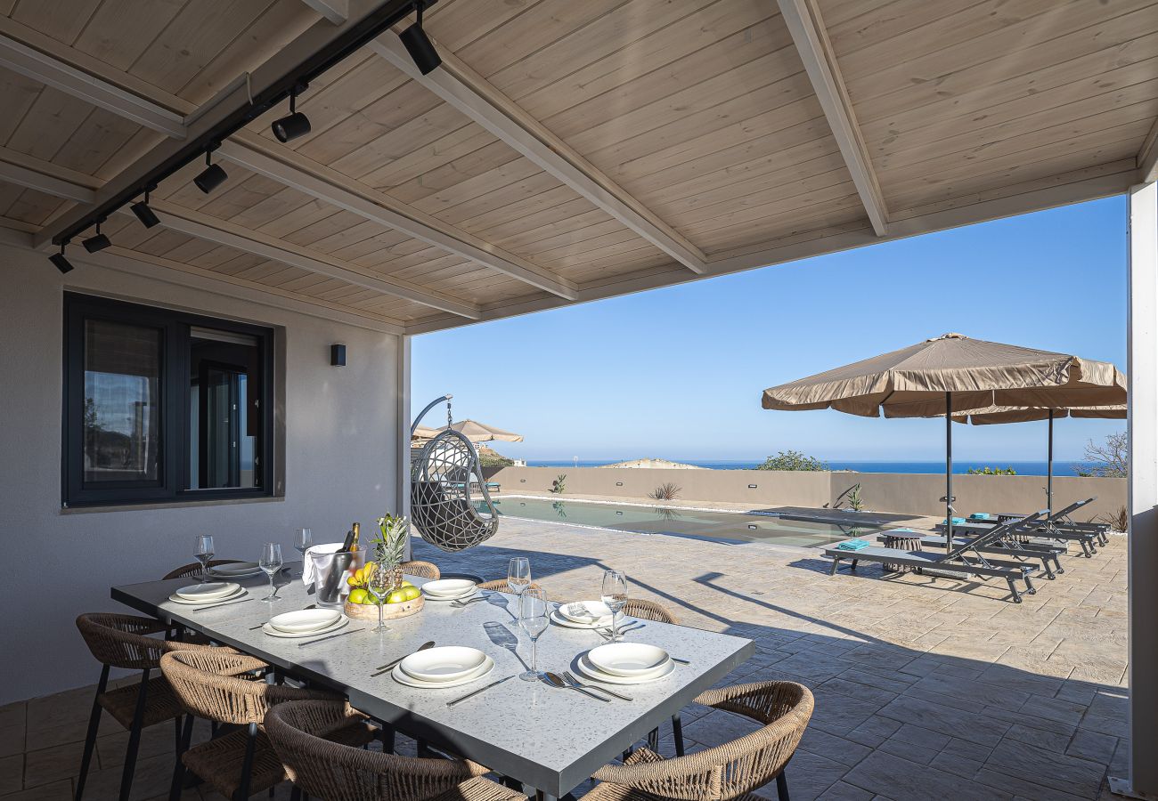 Villa in Panormo - Villa Azure – Luxury Sea View Villa