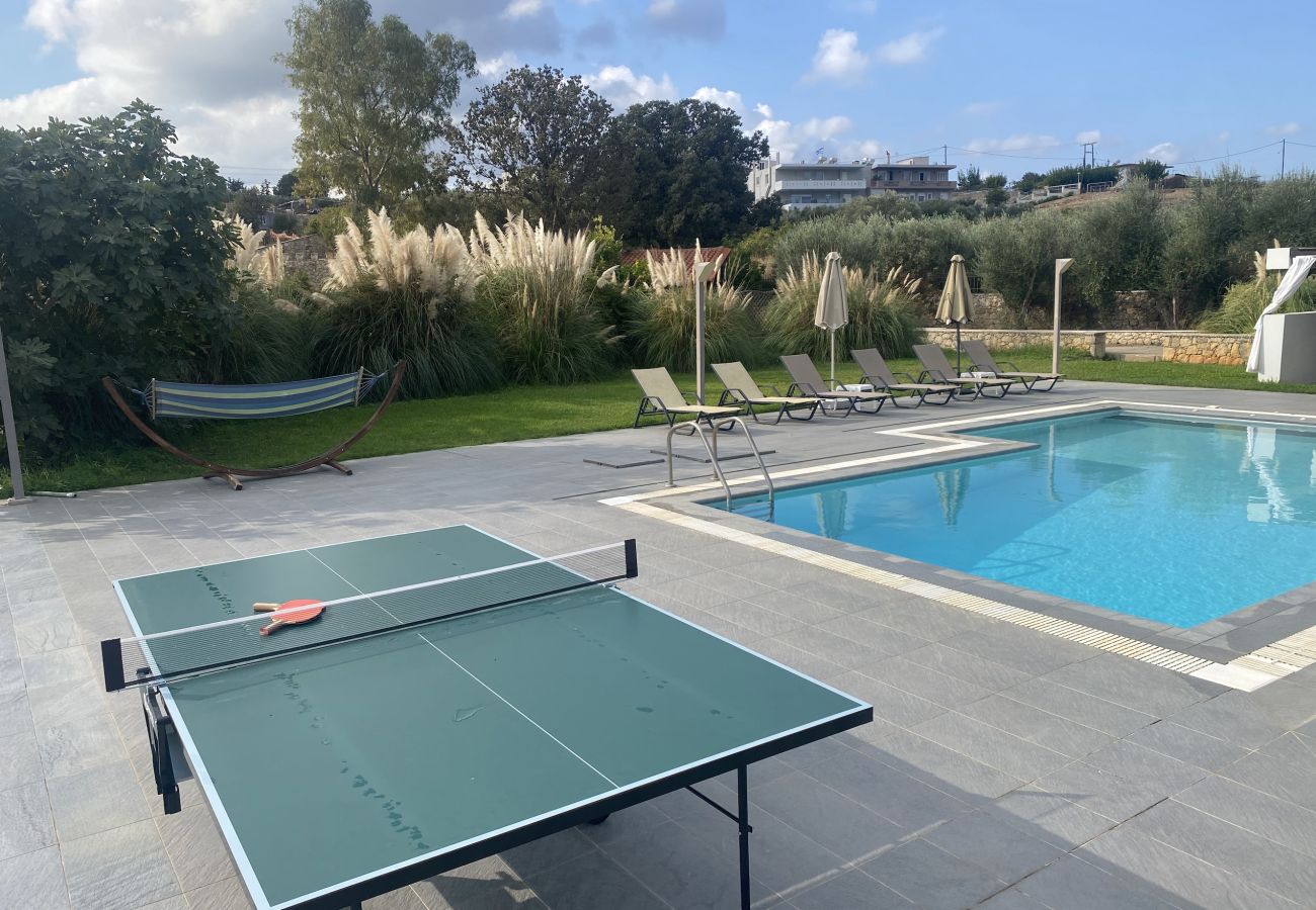 Villa à Tria Monastiria - Villa Sfedami - Pool with Children Safety Fence