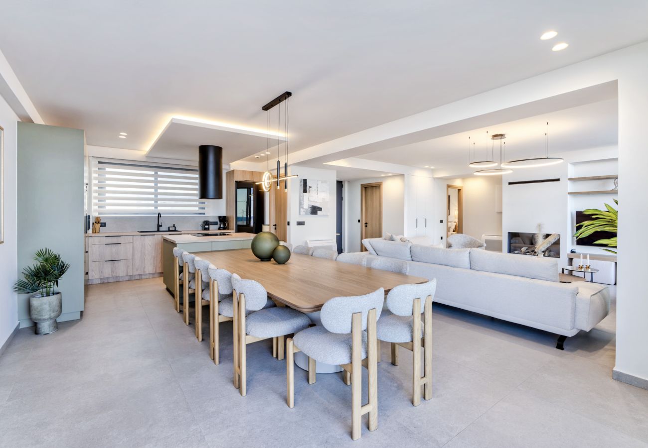 Villa à Rethymno - Villa Luxury Heaven - With Heated Pool