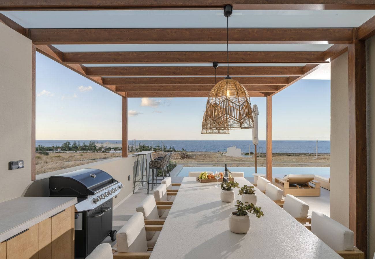 Villa à Rethymno - Villa Luxury Heaven - With Heated Pool