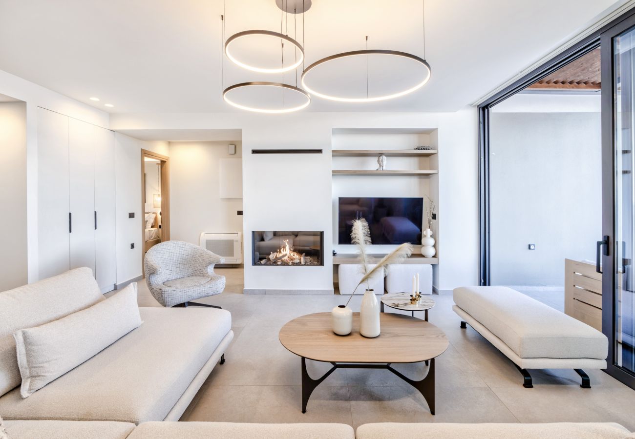 Villa à Rethymno - Villa Luxury Heaven - With Heated Pool