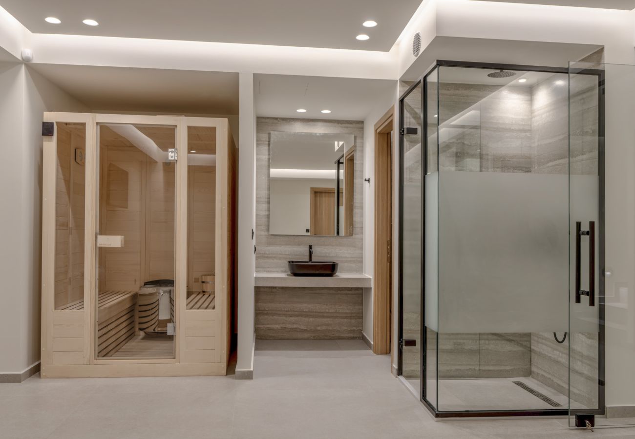 Villa à Rethymno - Villa Luxury Heaven - With Heated Pool