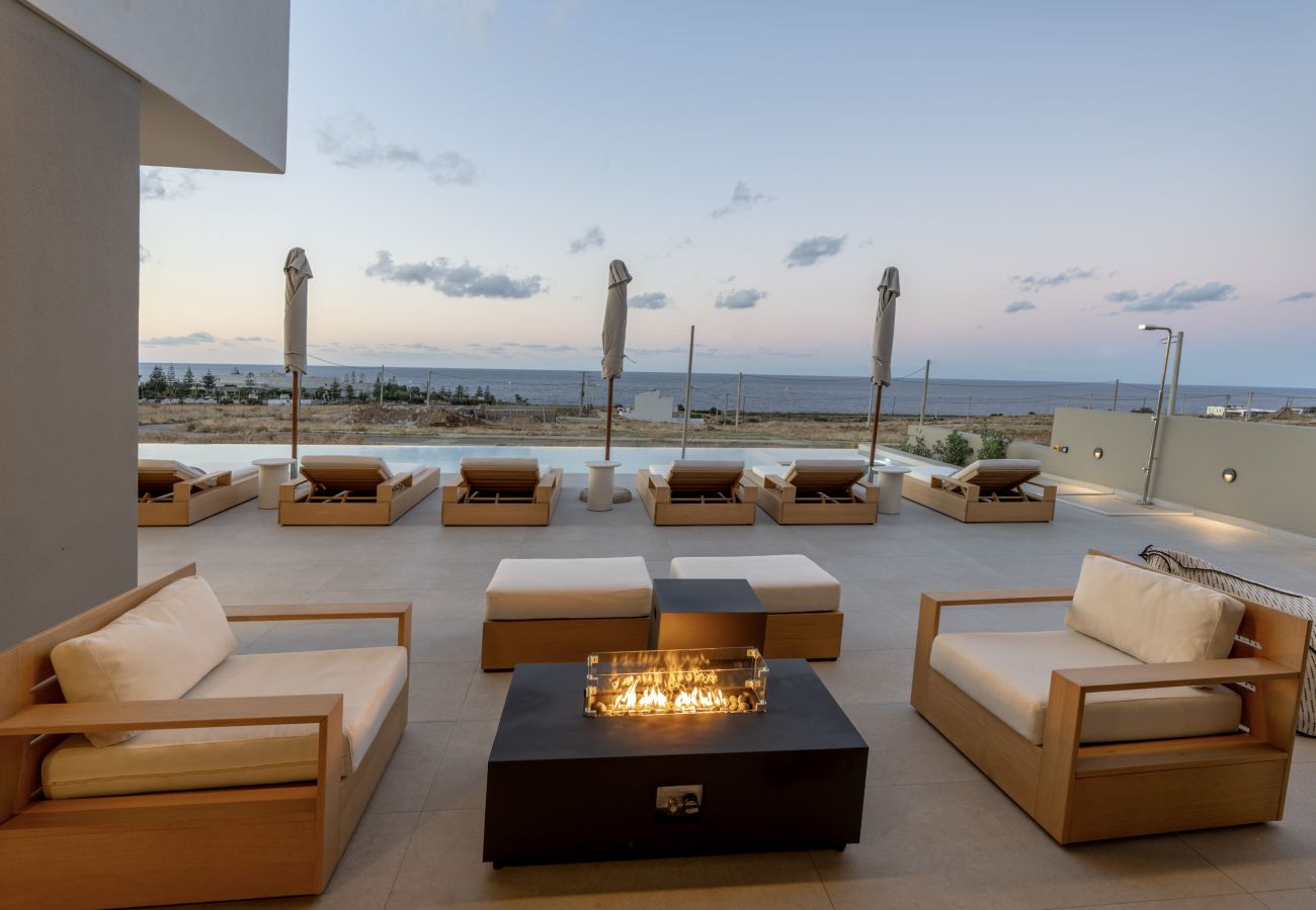 Villa à Rethymno - Villa Luxury Heaven - With Heated Pool