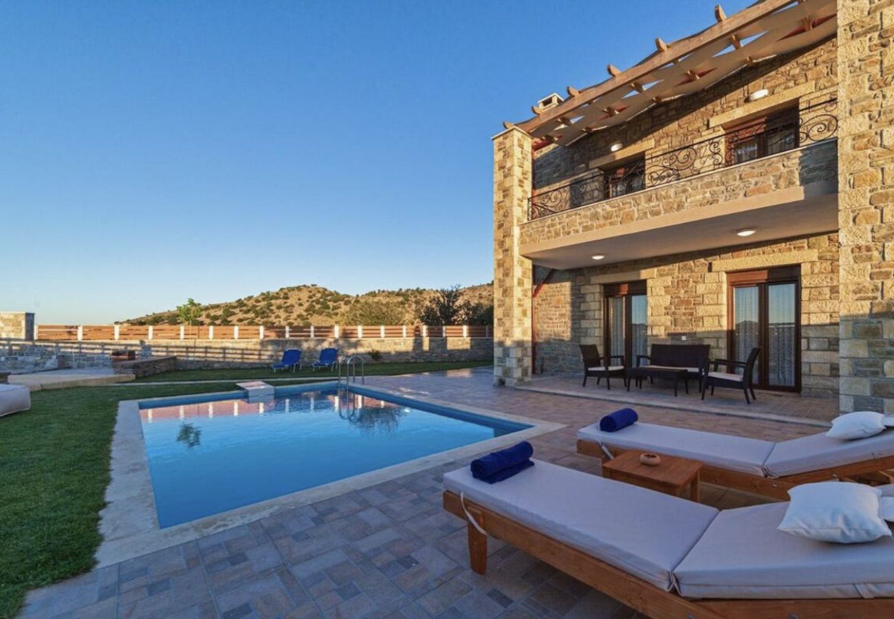 Villa à Zoniana - Asfedamos Villas - with 2 Private Pools