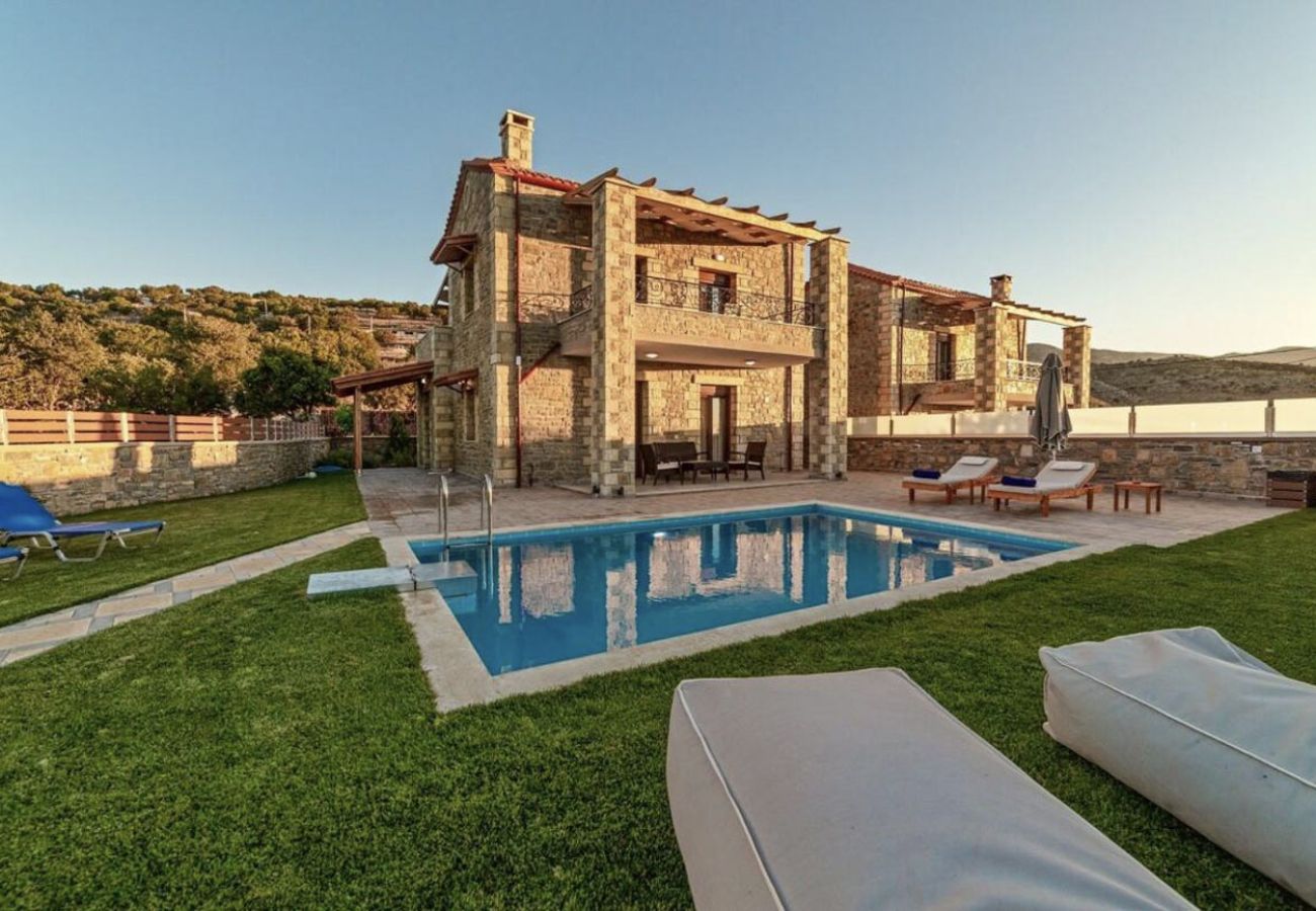 Villa à Zoniana - Asfedamos Villas - with 2 Private Pools