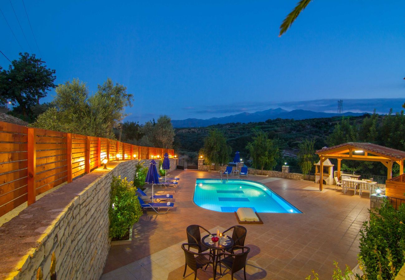 Villa à Perama -  Blue Villas - With 2 Private Pool
