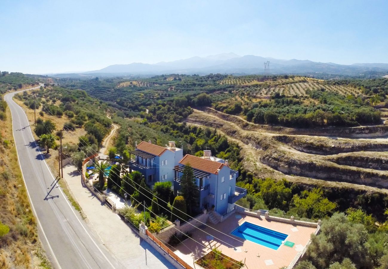 Villa à Perama -  Blue Villas - With 2 Private Pool