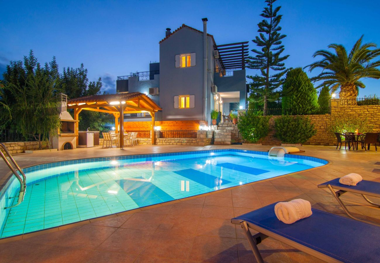 Villa à Perama -  Blue Villas - With 2 Private Pool