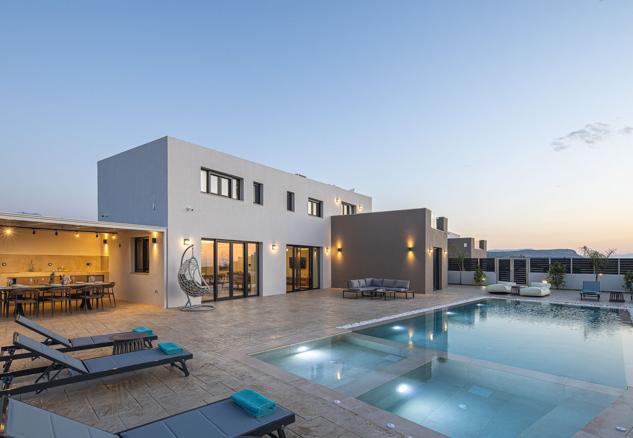 Villa à Panormo - Villa Azure – Luxury Sea View Villa