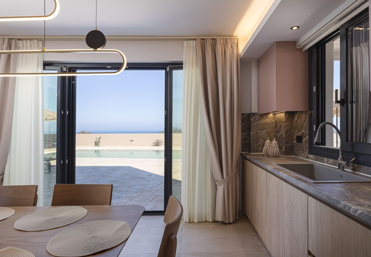 Villa à Panormo - Villa Azure – Luxury Sea View Villa