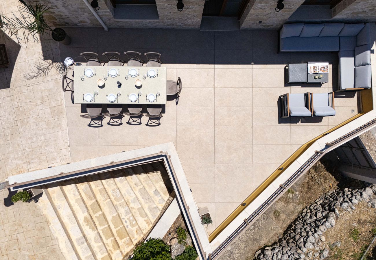 Villa à Saitoures - Villa Methorion Manor - With Private Pool
