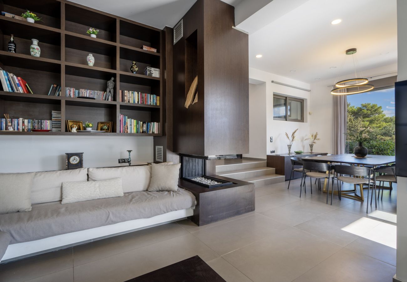 Villa in Tria Monastiria - Villa Sfedami - Pool with Children Safety Fence