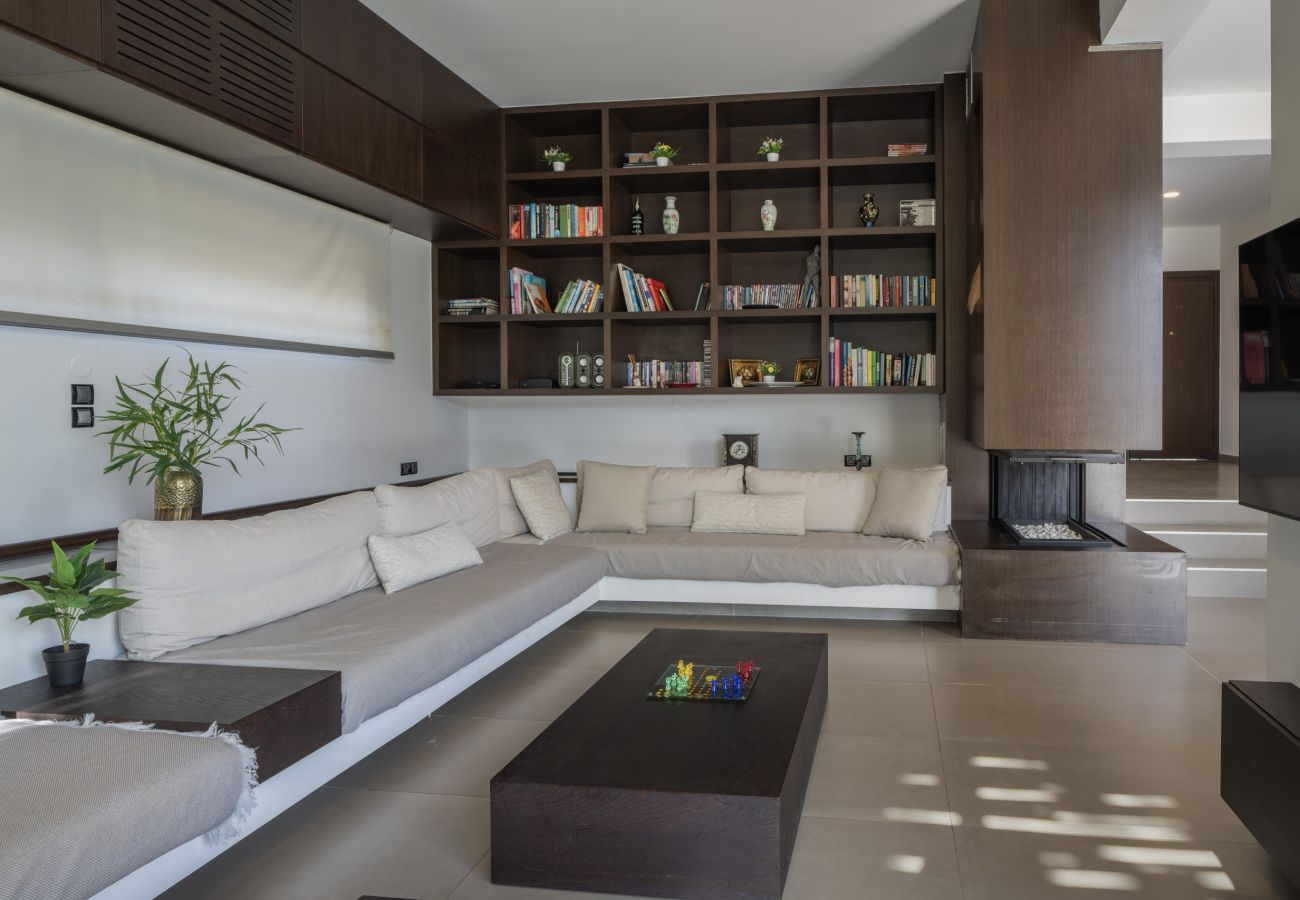 Villa in Tria Monastiria - Villa Sfedami - Pool with Children Safety Fence